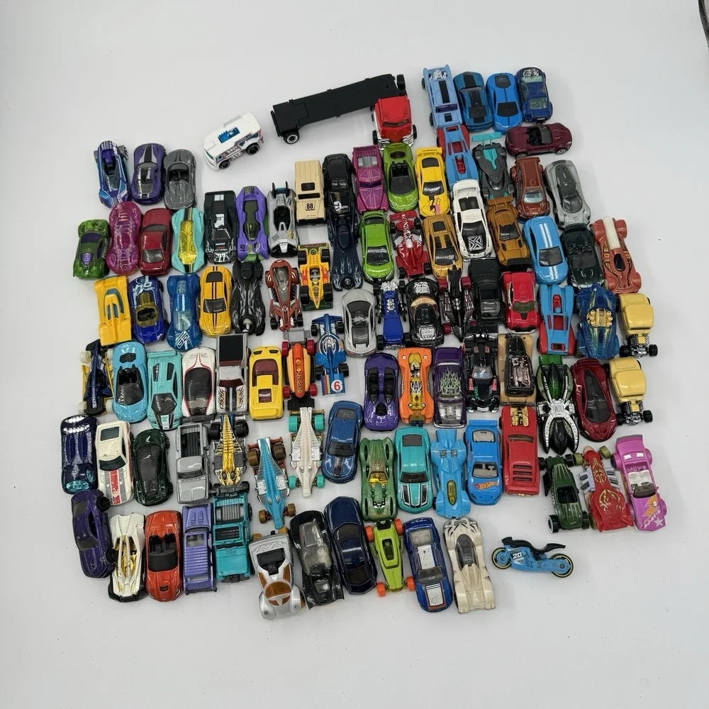 Hot‎ Wheels Lot of 95 Diecast Cars Mixed Models 2011–2020+ Mattel